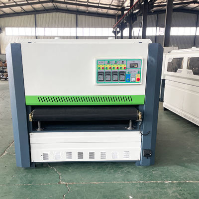 Machine de polissage à sable à brossage de bois avec brosses à plateau à disque de 9 pièces et moteur de 1,5 kW