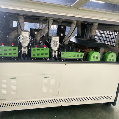 Machine de polissage à sable à brossage de bois avec brosses à plateau à disque de 9 pièces et moteur de 1,5 kW