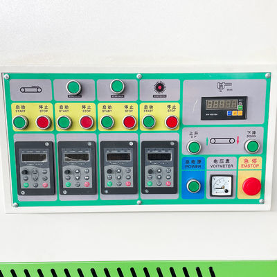 Machine de polissage à sable à brossage de bois avec brosses à plateau à disque de 9 pièces et moteur de 1,5 kW