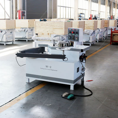 10.8m/min Vitesse d'alimentation du panneau Mini bras pliable Machine de banding de bord pour panneau en PVC MDF
