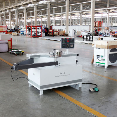 10.8m/min Vitesse d'alimentation du panneau Mini bras pliable Machine de banding de bord pour panneau en PVC MDF