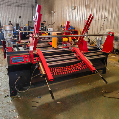 Régulation de la vitesse à fréquence variable Machine de polissage à tiges rondes en bois pour balais à balais