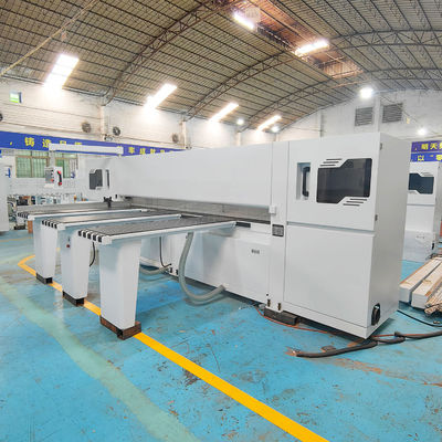 16.5kw Puissance informatisée CNC panneau automatique de coupe de bois poutre scie pour le travail du bois