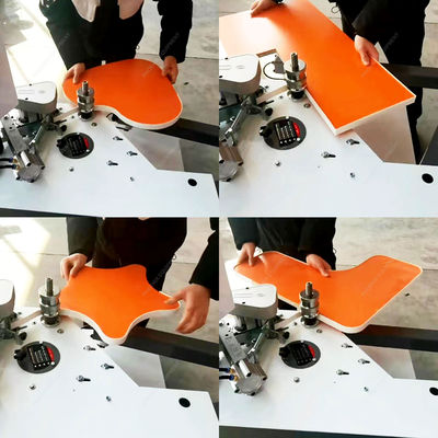 Méthodes de travail Machine à bandes de bord entièrement automatique pour la courbe de bras pliable