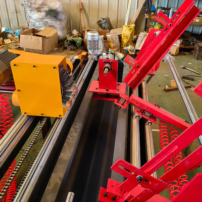 Régulation de la vitesse à fréquence variable Machine de polissage à tiges rondes en bois pour balais à balais