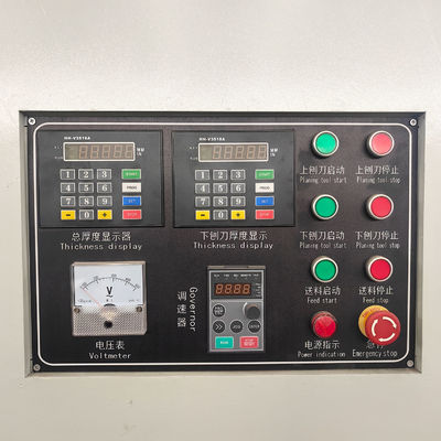 Largeur de coupe maximale de 1300 mm Planer double face pour solutions de travail du bois lourd