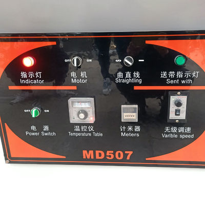 Machine à bandes de bordure en PVC pour la production de meubles 2 kW de puissance et 1600 W de puissance de chauffage