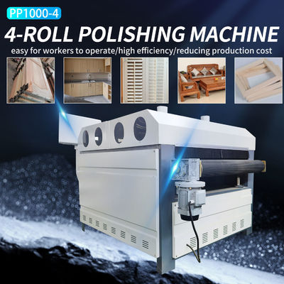 Min Longueur de travail 350 mm Machine de polissage entièrement automatique de planches de bois pour bois massif