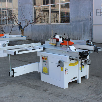 0-2kW 5 en 1 combiné panneau coulissant scie fuseau moulure de table de travail du bois planeur machine