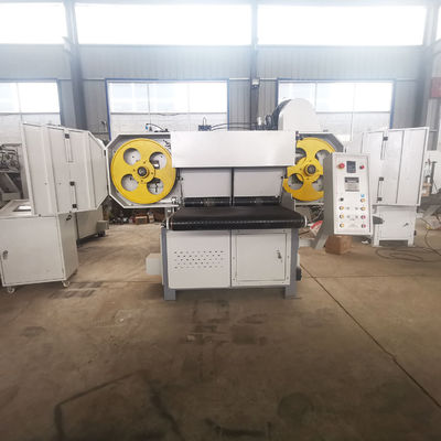 11KW-22KW puissance du moteur principal MJ400 Sauteuse à bande horizontale de coupe de bois avec roues