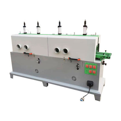 Machine de ponçage automatique à quatre côtés avec rouleau à double pression