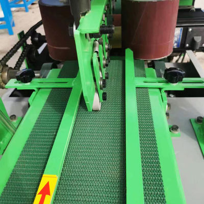 Machine de ponçage automatique à quatre côtés avec rouleau à double pression