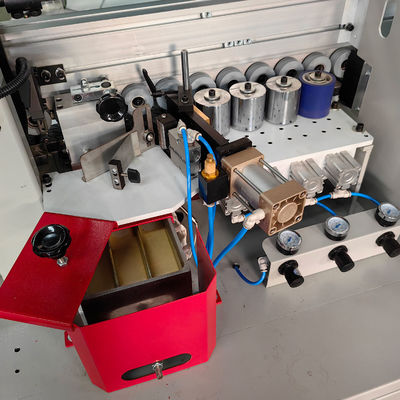 Vitesse d'alimentation du panneau 15 m/min PM265 Machine automatique de scellage à bord droit à 45 degrés