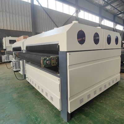 Machine de polissage à brosses de fil entièrement automatique pour la ligne de fabrication de métaux et de contreplaqué