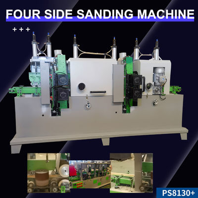 350 mm Machine de polissage de ponçage à quatre côtés PS8130 Épaisseur 10-120 mm Poids KG 760 KG