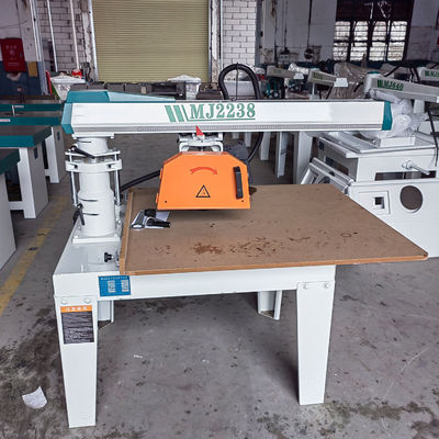 MJ2236 petite machine à découper le bois à bras roulant universel avec balance à angle de balancement intégrée