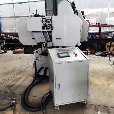 Machine à découper la scie à bande horizontale à double tête avec une largeur de travail maximale de 400 mm