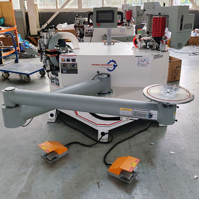 KN-700-3 Machine à bandes de bord à bras pliant à accrochage laser de précision pour portes de meubles