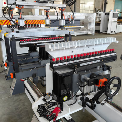 Perçage horizontal MZB73214 Machine de perçage en ligne à plusieurs broches avec 21 bits * 4 lignes