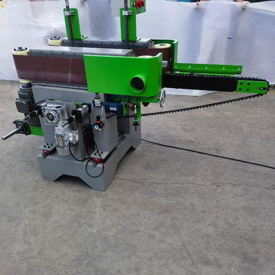 0.75kw moteur de convoyeur P2S150 machine automatique de polissage à deux côtés de planche de travail du bois