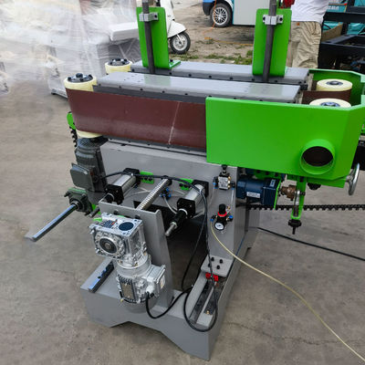 0.75kw moteur de convoyeur P2S150 machine automatique de polissage à deux côtés de planche de travail du bois