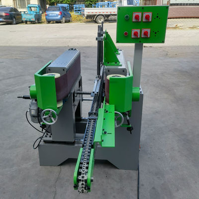 0.75kw moteur de convoyeur P2S150 machine automatique de polissage à deux côtés de planche de travail du bois