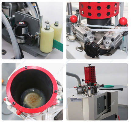 La machine de bande de bordure PM-620-3 est le choix ultime pour le double PVC et les bords incurvés