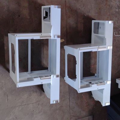 5.5KW Machines de travail du bois Double scie lames Table coulissante scie pour 45 90 degrés coupes