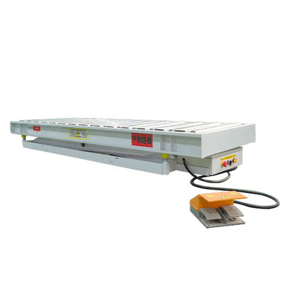 Charge réelle 1500 kg PDL01 3kw 380v/50hz Table de levage hydraulique électrique avec dispositif à rouleaux