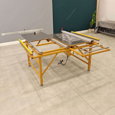 Machine à voir à table coulissante pliable sans poussière pour la coupe de bois jusqu'à 2800 mm de longueur