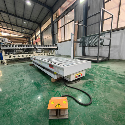 3kw 380v/50hz Table à rouleaux électrique et polyvalent pour les magasins de matériaux de construction