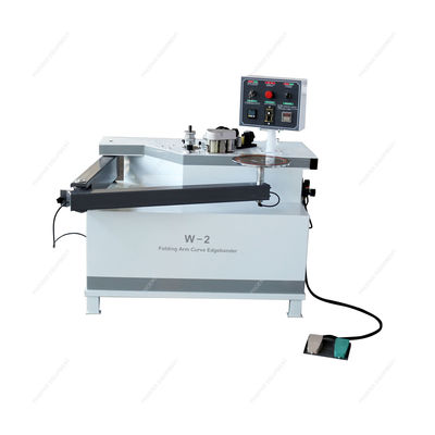 Machine à bandes de bord courbée entièrement automatique W-2 à bras pliant manuel 220V/380V/440V/ personnalisée
