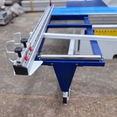 Max.Taille de coupe à 90° mm 100 mm scie à table coulissante automatique scie déchirée bleue