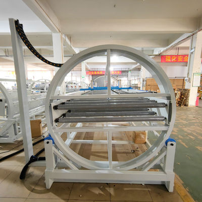 180 degrés de roulement machine pour la ligne de production de porte en bois de haute productivité