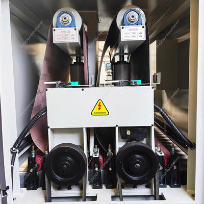 Machine de ponçage à large orbite R-R630 pour le ponçage automatique de planches en bois massif