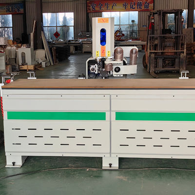 Machine de perçage de trous de porte en bois à fente entièrement automatique à serrure CNC