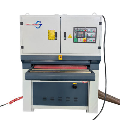 27.87kw R-R1000 Large bande de banc Sander pour le ponçage de l'épaisseur du bois et la collecte de poussière