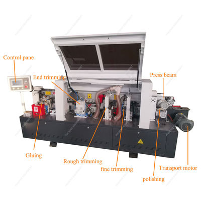 220V/380V/440V Machine à bandes de bord pour le travail du bois Peinture et grattage automatiques