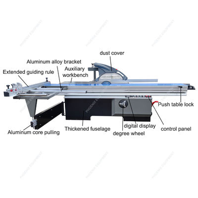 MJ3200 Table coulissante de travail du bois entièrement automatique