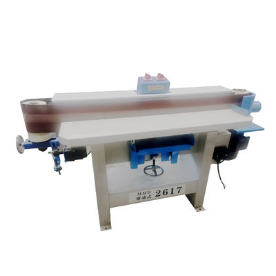 Machine de ponçage à bande miniature de qualité industrielle pour le polissage du bois Largeur de travail 1200 mm