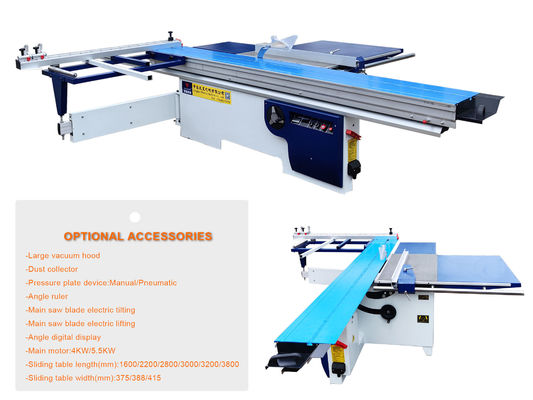 MJ6132 Scie à panneau multi-fonction automatique horizontale avec puissance moteur de 5,5 kW 1,1 kW