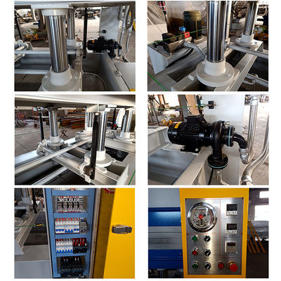 Fabricants de matériaux de construction MDF Melamine Machine de fabrication de peau de porte Presses à chaud hydrauliques