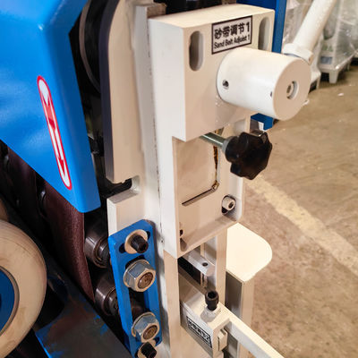 5.5kW Puissance 4 ceintures Travail du bois Rodes rondes de bois Bâtons de ponçage Machine de polissage Machine de ponçage
