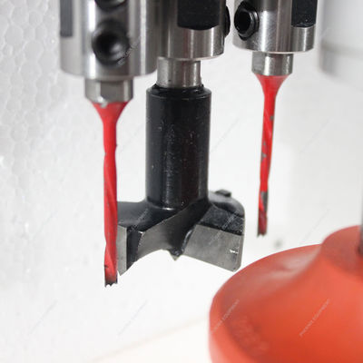 110V/220V/Volture personnalisée, machine de perçage vertical pour fermeture de porte