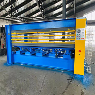 Machine de presse à chaud hydraulique automatique sans poussière pour 2022 bonne et non polluante