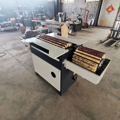 Petite machine manuelle de polissage à bâton en bois pour cadre photo horizontale à trois axes