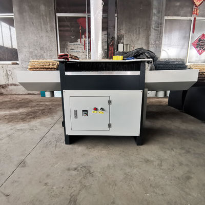 PM120A Petite machine à poncer manuellement le bois à trois rouleaux à la brosse pour des surfaces de bois lisses