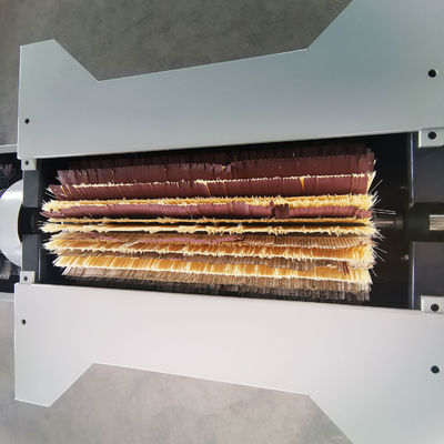PM120A Petite machine à poncer manuellement le bois à trois rouleaux à la brosse pour des surfaces de bois lisses