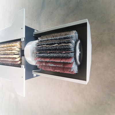 PM120A Petite machine à poncer manuellement le bois à trois rouleaux à la brosse pour des surfaces de bois lisses
