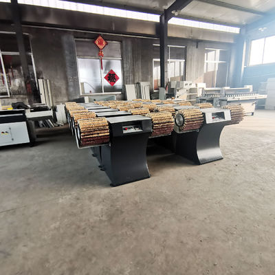 Mini 2 têtes machine à poncer manuelle pour le travail du bois